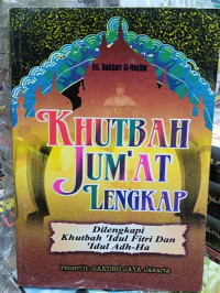 Image of Khutbah Jum'At Lengkap