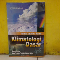 Image of Klimatologi Dasar