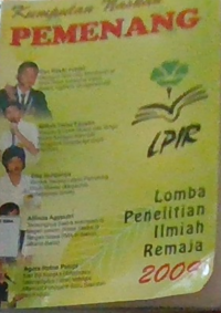 Image of Kumpulan Naskah Pemenang Lomba Penelitian Ilmiah Remaja 2009