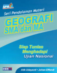 Image of Seri Pendalaman Materi Geografi Sma Dan Ma