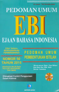 Image of Pedoman Umum Ejaan Bahasa Indonesia